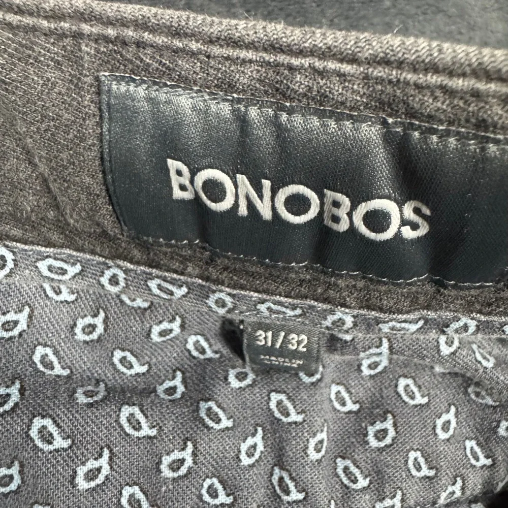 Bonobos Athletic Fit Chinos Pants Men 31x32 (Fits 31x30) Grey Tessuti di Sondrio